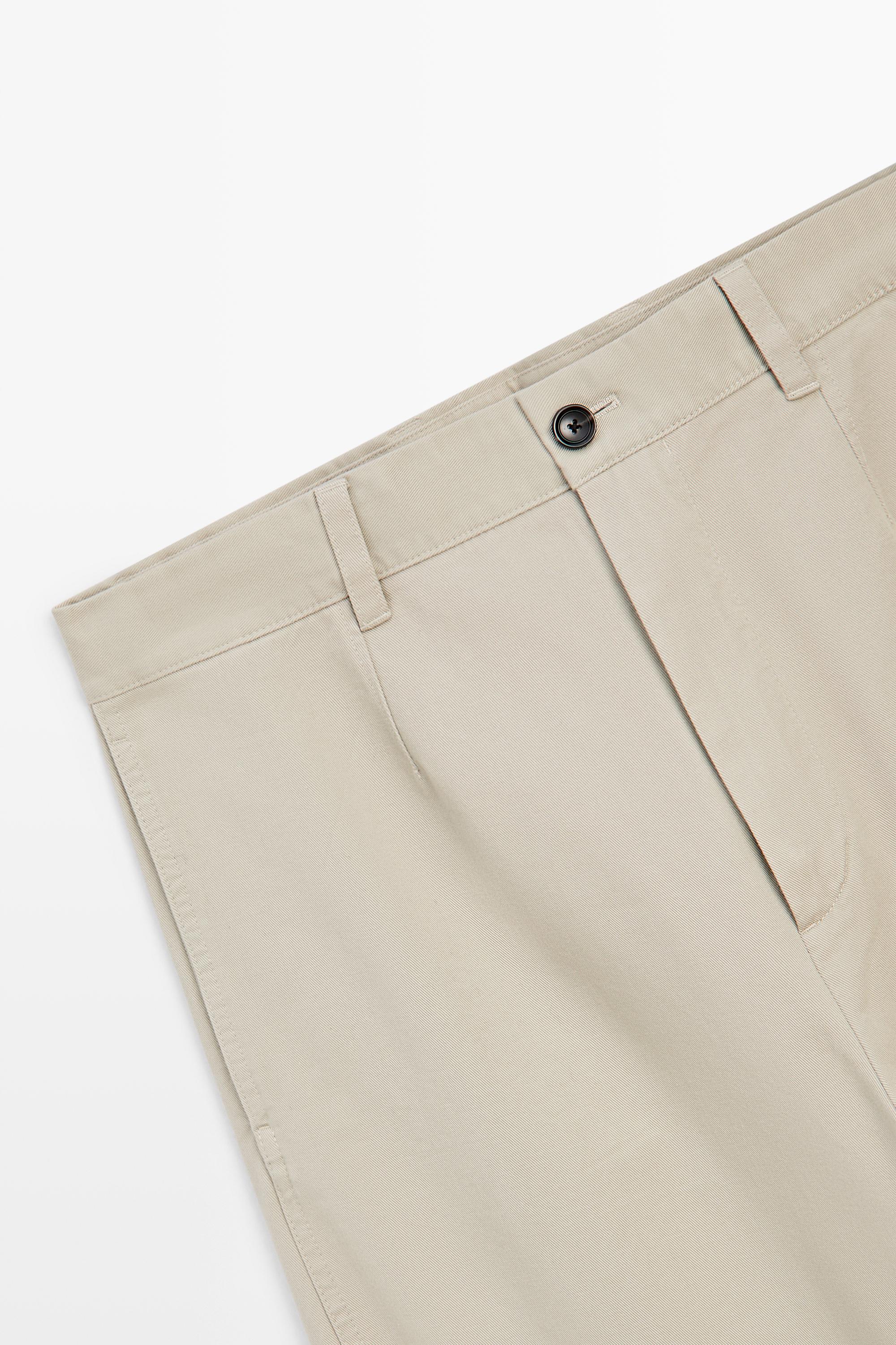 Barrel fit pants with darts